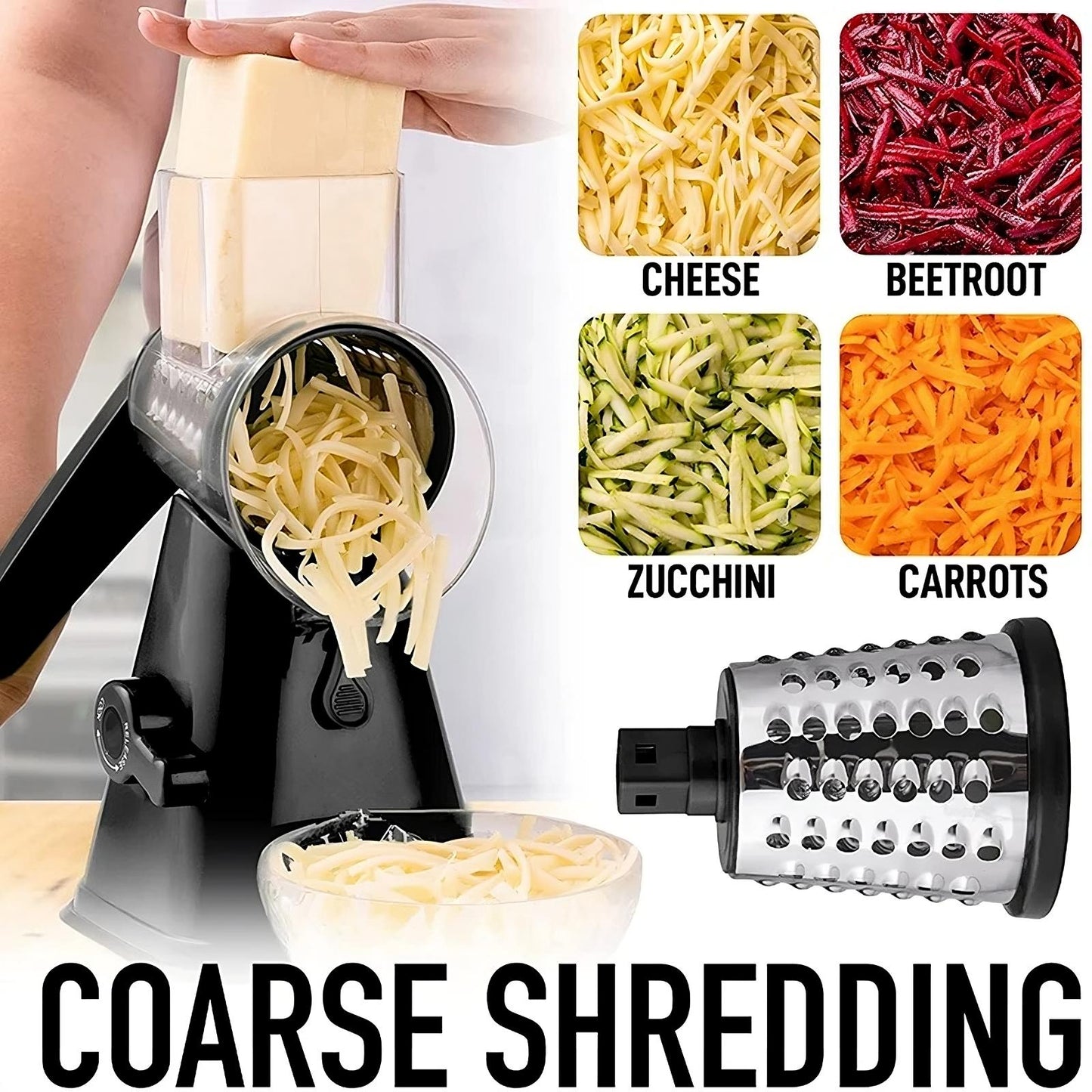 Triad Slicer: Shred, Slice, & Grind