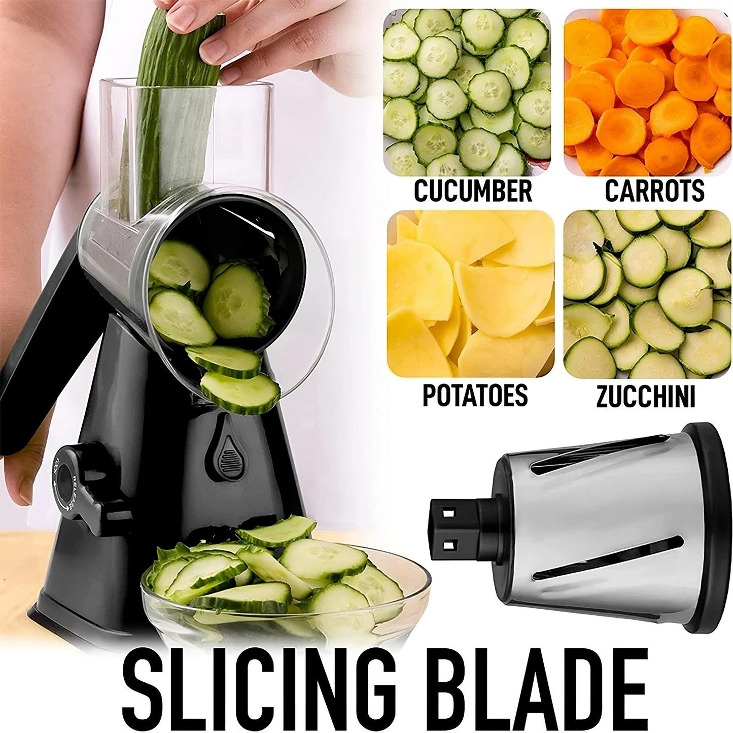 Triad Slicer: Shred, Slice, & Grind
