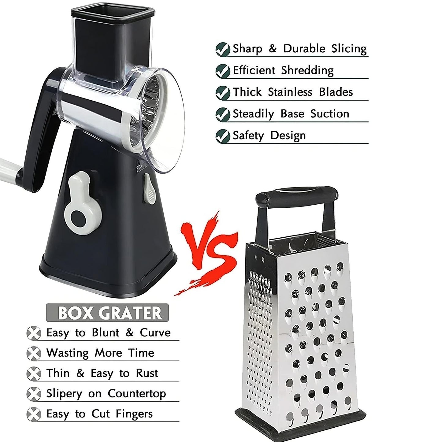 Triad Slicer: Shred, Slice, & Grind